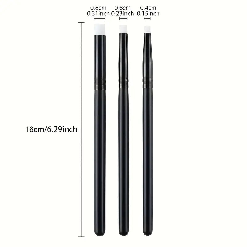 Pinceles Para Dry Brush (paquete de 3)