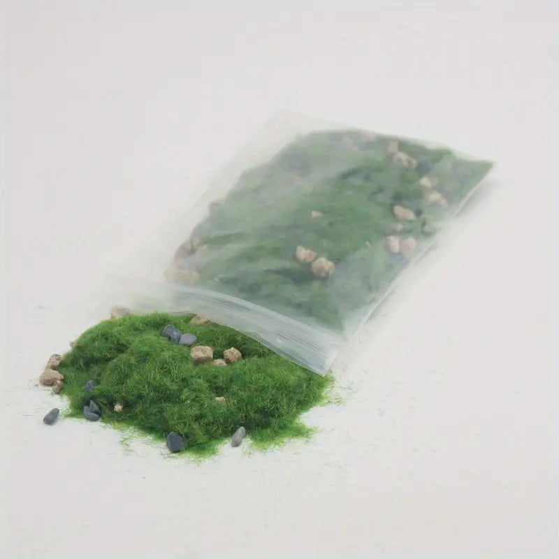 Imitación de cesped con rocas 55gr (Multiples Colores)