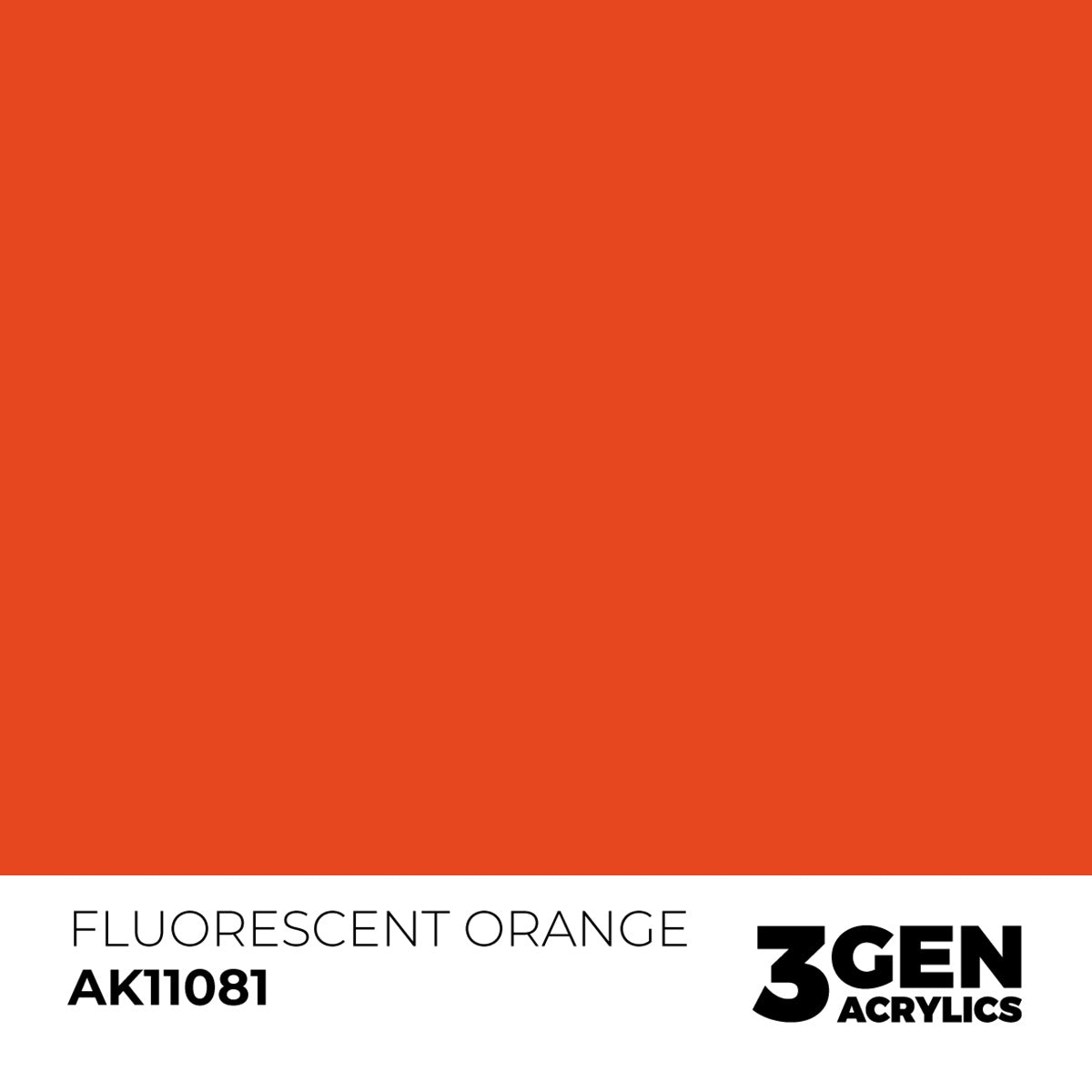 AK11081 FLUORESCENT ORANGE