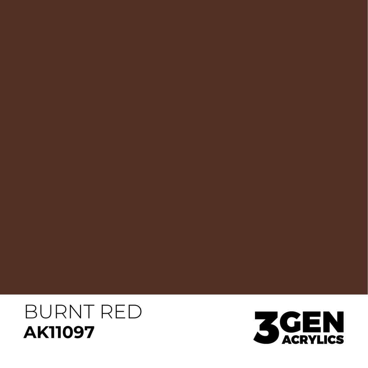 AK11097 BURNT RED