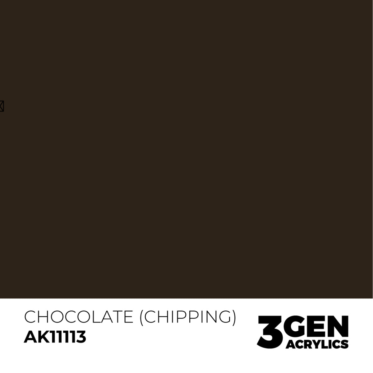 AK11113 CHOCOLATE (CHIPPING)