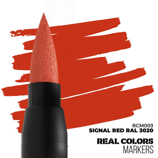 RCM003 SIGNAL RED RAL 3020 MARKER