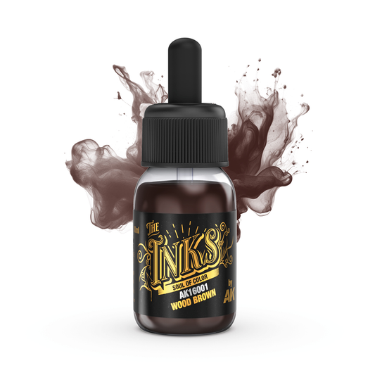 AK16001 TINTA MARRÓN MADERA – WOOD BROWN INK