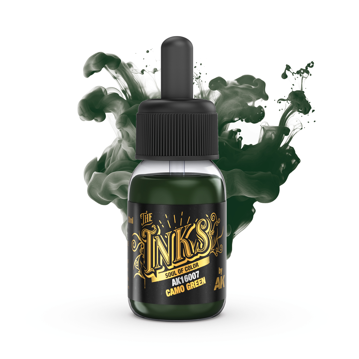 AK16007 TINTA VERDE CAMUFLAJE – CAMO GREEN INK
