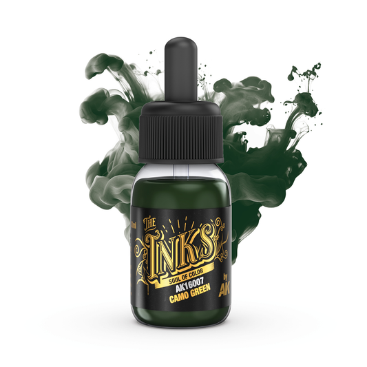 AK16007 TINTA VERDE CAMUFLAJE – CAMO GREEN INK