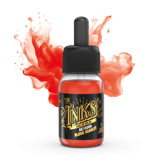 AK16009 TINTA SANGRE ESCARLATA – BLOOD SCARLET INK