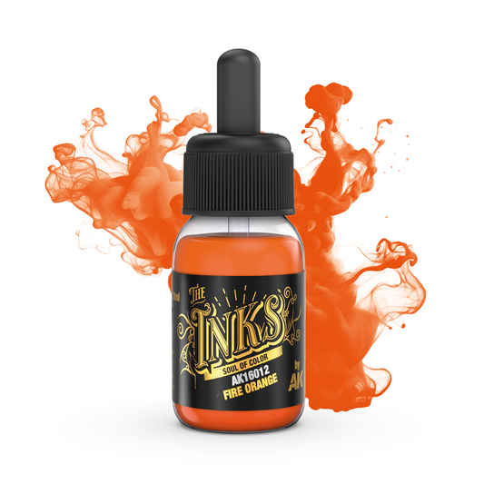 AK16012 TINTA NARANJA FUEGO – FIRE ORANGE INK