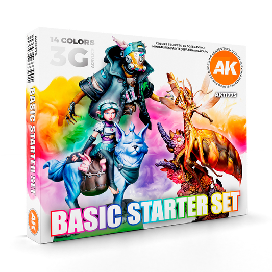 AK11775 BASIC STARTER SET – 14 COLORS SELECTED BY JOSEDAVINCI