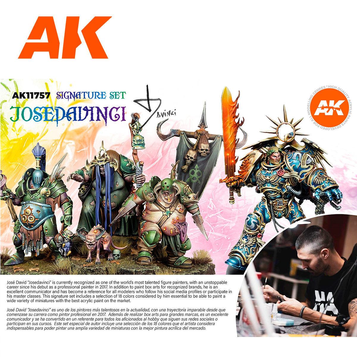 AK11757 SIGNATURE SET – JOSEDAVINCI 3G