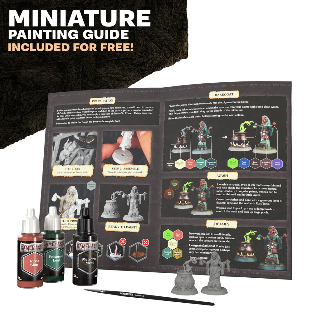 GameMaster: Wilderness Adventures Role-playing Paint Set