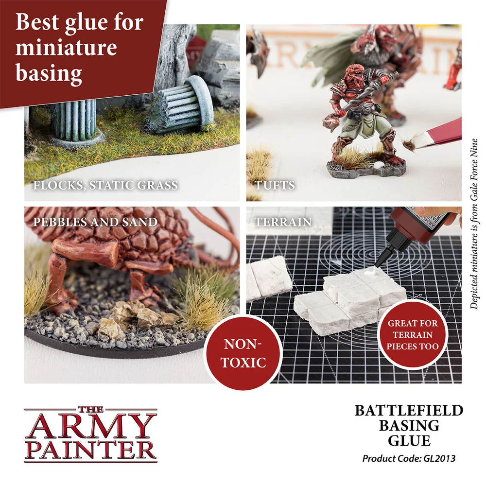 Battlefield Basing: Glue (Pegamento para Peanas)